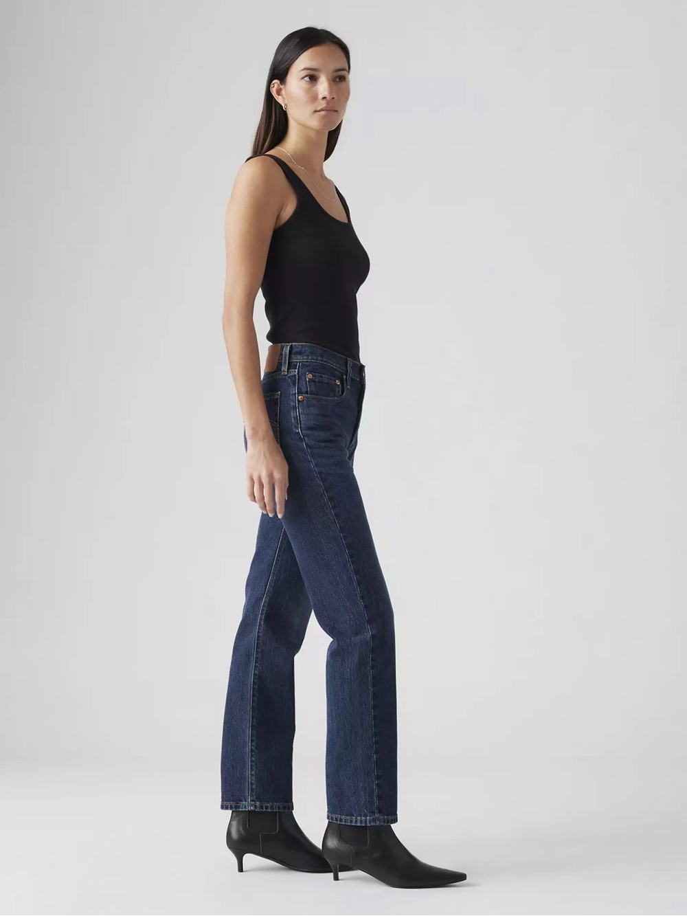 Levi’s 501 Original Straight Leg Jeans Women’s 26x30 Dark Wash NWT